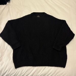 Anine Bing women’s size medium oversized black sweater